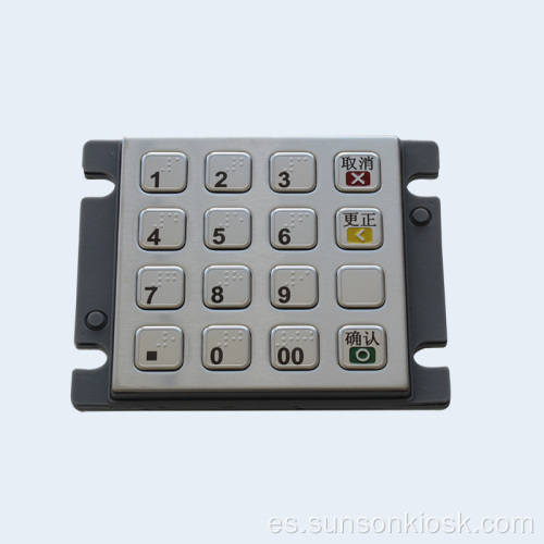 Teclado de PIN cifrado de tamaño mediano